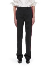 Helmut Lang Seat Belt Stripe Virgin Wool Pants