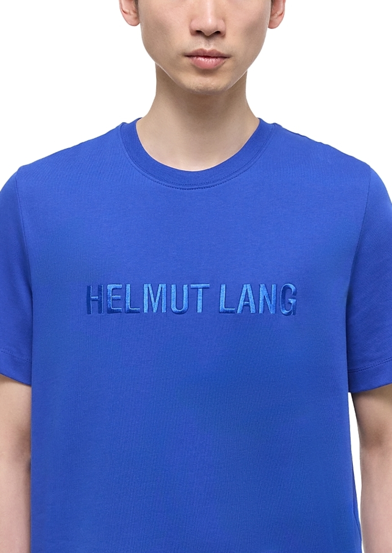 Helmut Lang Short Sleeve Logo Tee