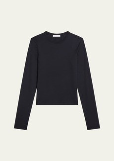 Helmut Lang Slim Long-Sleeve Logo Tee