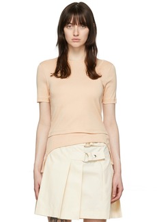 Helmut Lang SSENSE Exclusive Tan T-Shirt