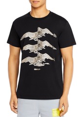 Helmut Lang Standard Eagle Cotton Graphic Tee
