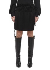 Helmut Lang Tie Pleat Skirt