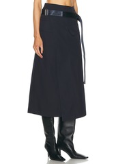 Helmut Lang Trench Skirt