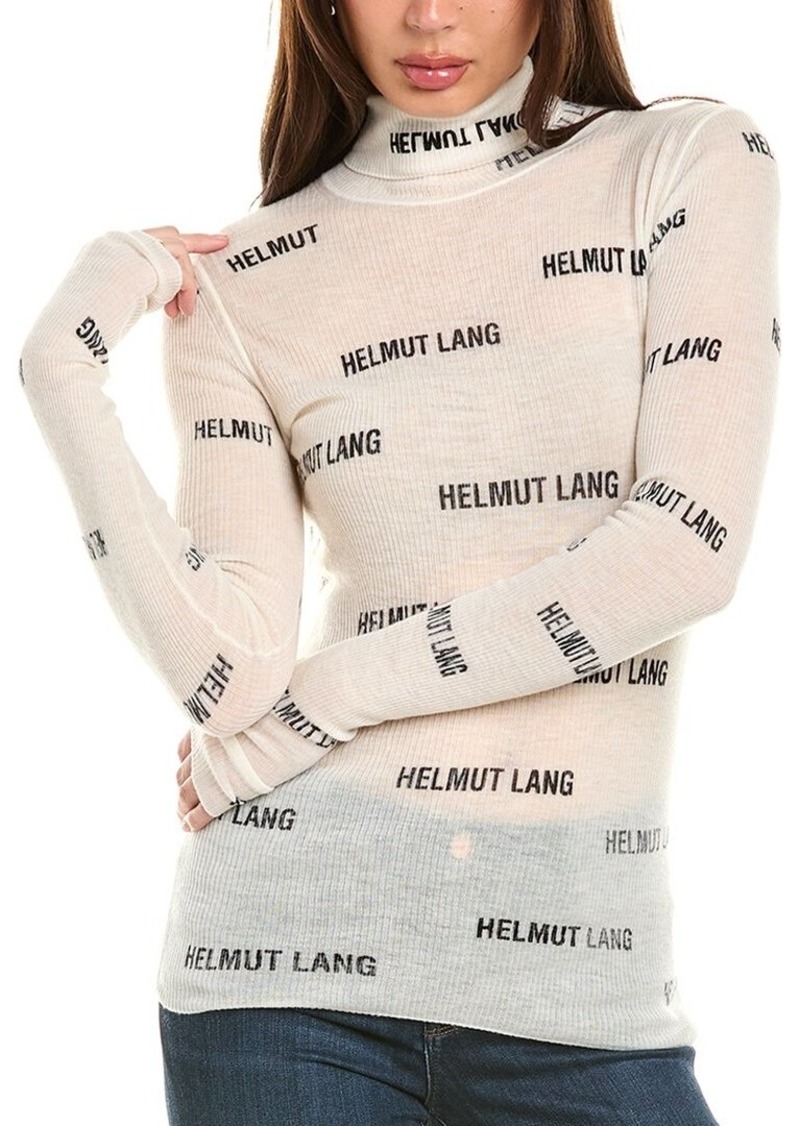 Helmut Lang Turtleneck Wool Sweater