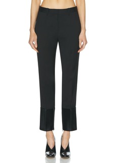 Helmut Lang Tux Cropped Slim Pant