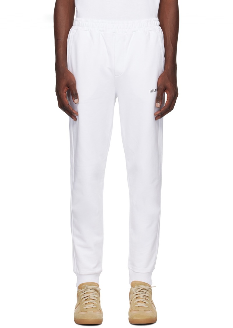 Helmut Lang White Core Lounge Pants