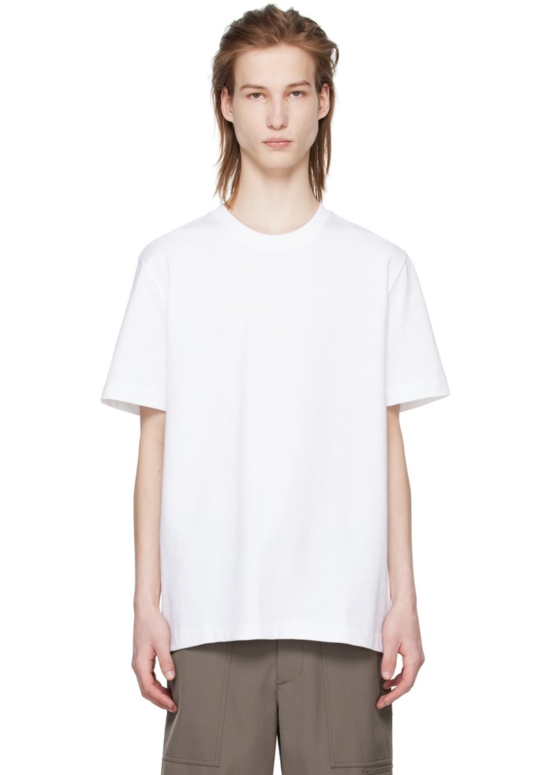 Helmut Lang White Printed T-Shirt