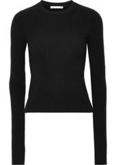 Helmut Lang Woman Ribbed-knit Top Black