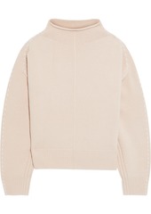 Helmut Lang Woman Wool And Cashmere-blend Sweater Beige
