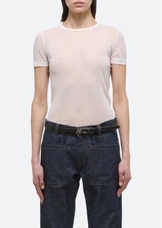Helmut Lang Zeroscape Mesh Cotton Jersey T-Shirt