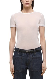 Helmut Lang Zeroscape Sheer Jersey Tee