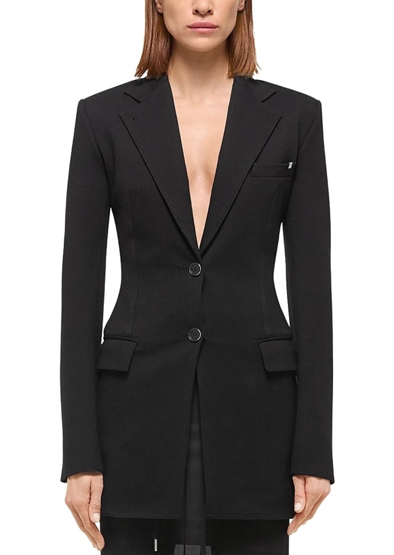 Helmut Lang Zip Sleeve Blazer