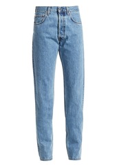 Helmut Lang High-Rise Straight-Leg Jeans