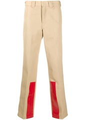 Helmut Lang high rise straight leg trousers