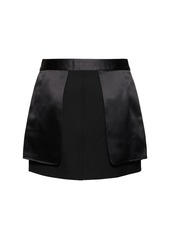 Helmut Lang Inside-out Tech Mini Skirt