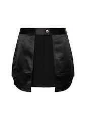 Helmut Lang Inside-out Tech Mini Skirt