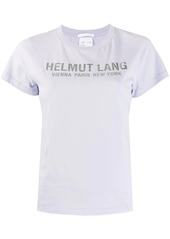 Helmut Lang logo print short sleeve T-shirt
