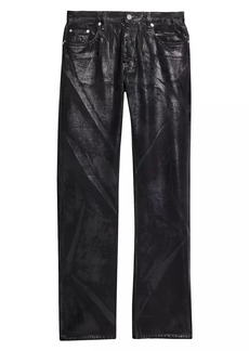 Helmut Lang Low-Rise Straight-Fit Cotton Jeans