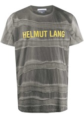 Helmut Lang marbled dye T-shirt
