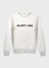 Helmut Lang Men's Core Logo Terry Sweatshirt