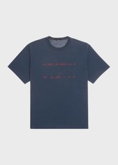 Helmut Lang Men's Graphic Quote T-Shirt