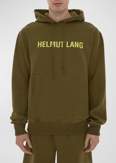 Helmut Lang Men's Outer Space Logo Hoodie