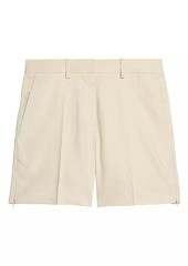 Helmut Lang Mini Car Linen-Blend Shorts