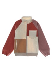 Helmut Lang Patchwork Fleece Jacket