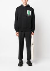 Helmut Lang photograph-print cotton hoodie