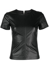 Helmut Lang rear-zip fastening T-shirt