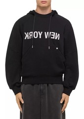 Helmut Lang Reverse NY Cotton Hoodie