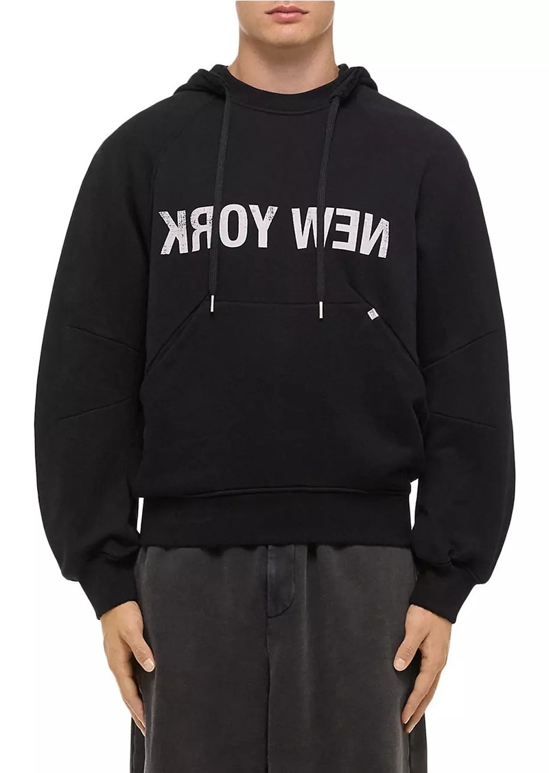 Helmut Lang Reverse NY Cotton Hoodie