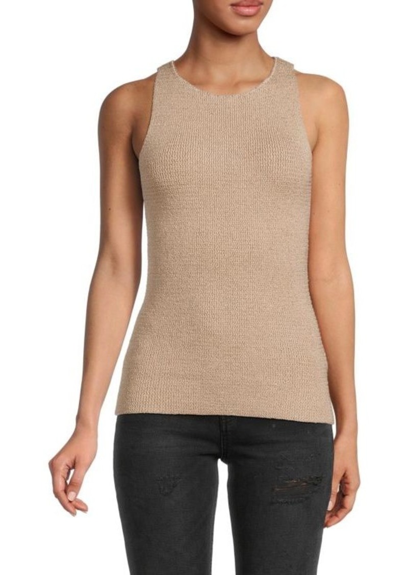 Helmut Lang Ribbon Knit Tank Top