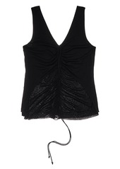 Helmut Lang Scala Ruched Top