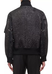 Helmut Lang Bubble Wrap Seatbelt Bomber Jacket