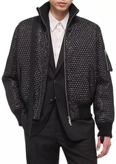 Helmut Lang Bubble Wrap Seatbelt Bomber Jacket