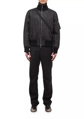 Helmut Lang Bubble Wrap Seatbelt Bomber Jacket