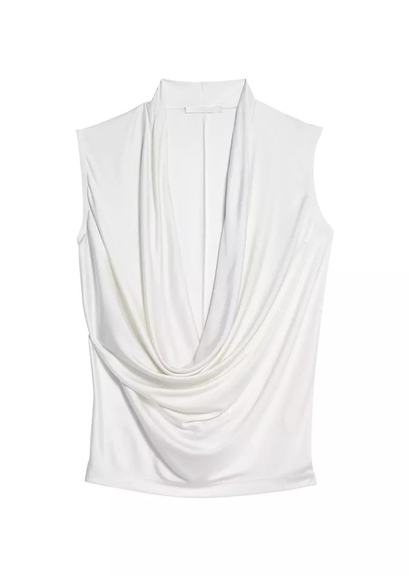 Helmut Lang Sleeveless Cowlneck Top