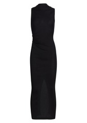 Helmut Lang Sleeveless Rib-Knit Maxi Dress