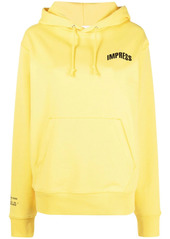 Helmut Lang slogan-print relaxed-fit hoodie
