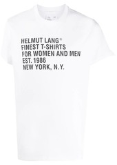 Helmut Lang Standard relaxed-fit cotton T-shirt