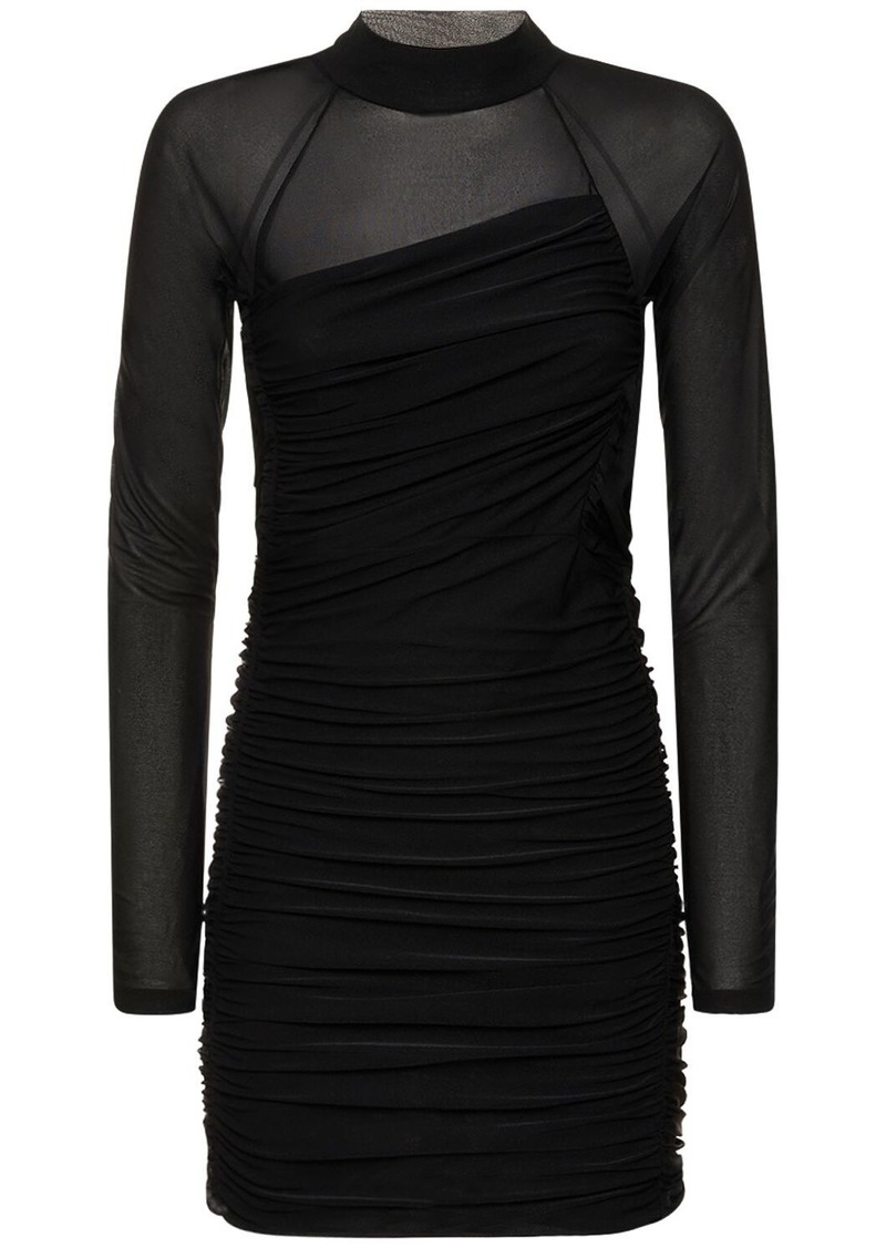 Helmut Lang Stretch Jersey Mini Dress