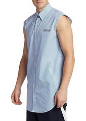 Helmut Lang Striped Sleeveless Shirt