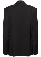 Helmut Lang Tailored Wool Double Breast Blazer