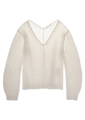 Helmut Lang V-Neck Knit Sweater