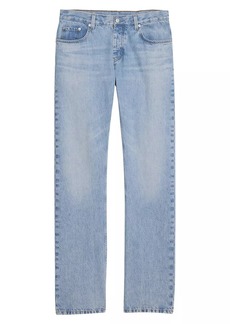 Helmut Lang Washed Straight-Leg Jeans