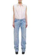 Helmut Lang Washed Straight-Leg Jeans