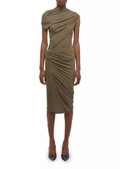 Helmut Lang Wind Ruched Adjustable Skirt