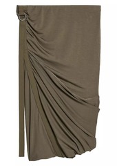 Helmut Lang Wind Ruched Adjustable Skirt