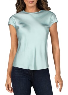 Helmut Lang Womens Work Wear Keyhole Blouse